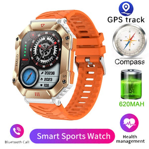 Rugged Military Smart Watch