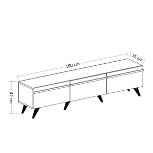 TV Stand Valentina - White