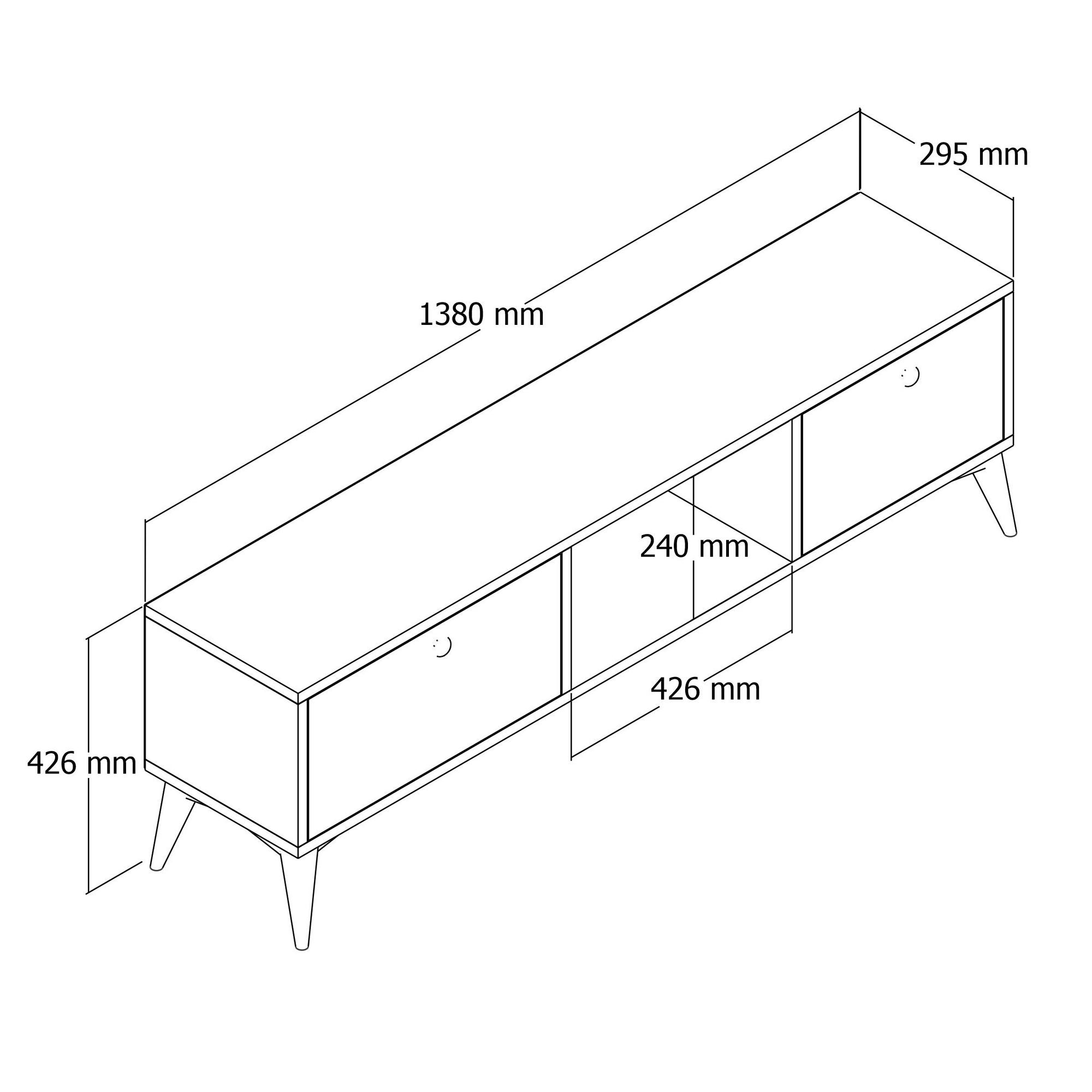 TV Stand Sıena 1216