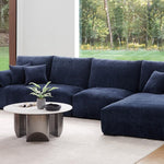 Empress Linen 5 Seater Convertible Sofa