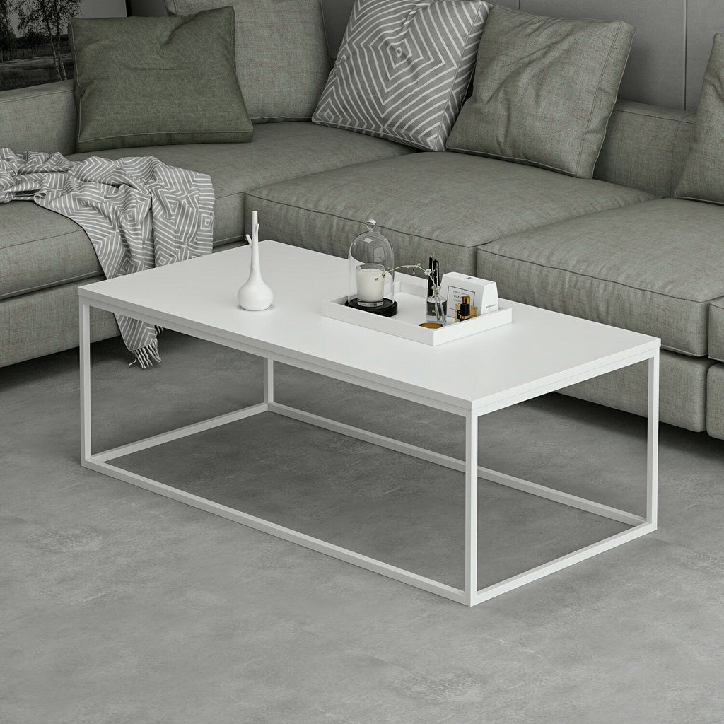 Coffee Table Tiger - White