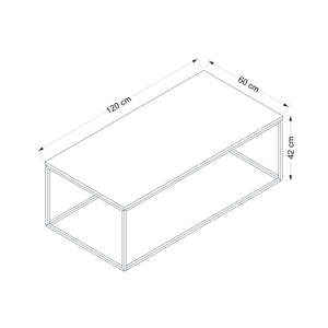 Coffee Table Tiger - White