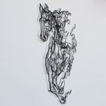 Metal Horse Line Art - APT724