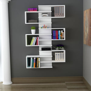 Bookshelf Lotus - White