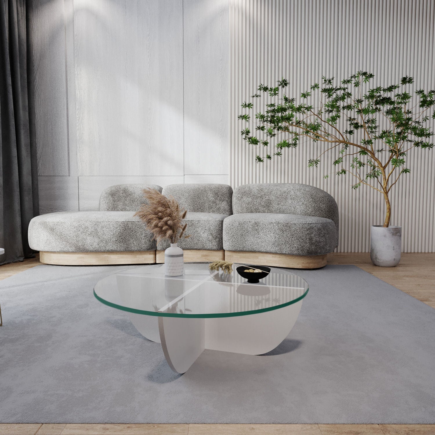 Coffee Table Lily - White