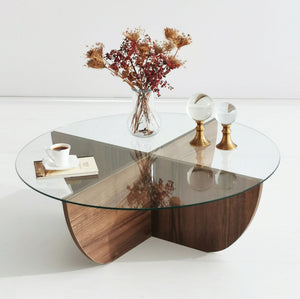 Coffee Table Lily - Walnut