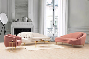 Eses Left - Pink Moon Sofa