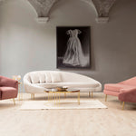 Eses Left - Pink Moon Sofa