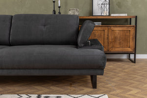 Mustang - Anthracite 3 seater sofa bed