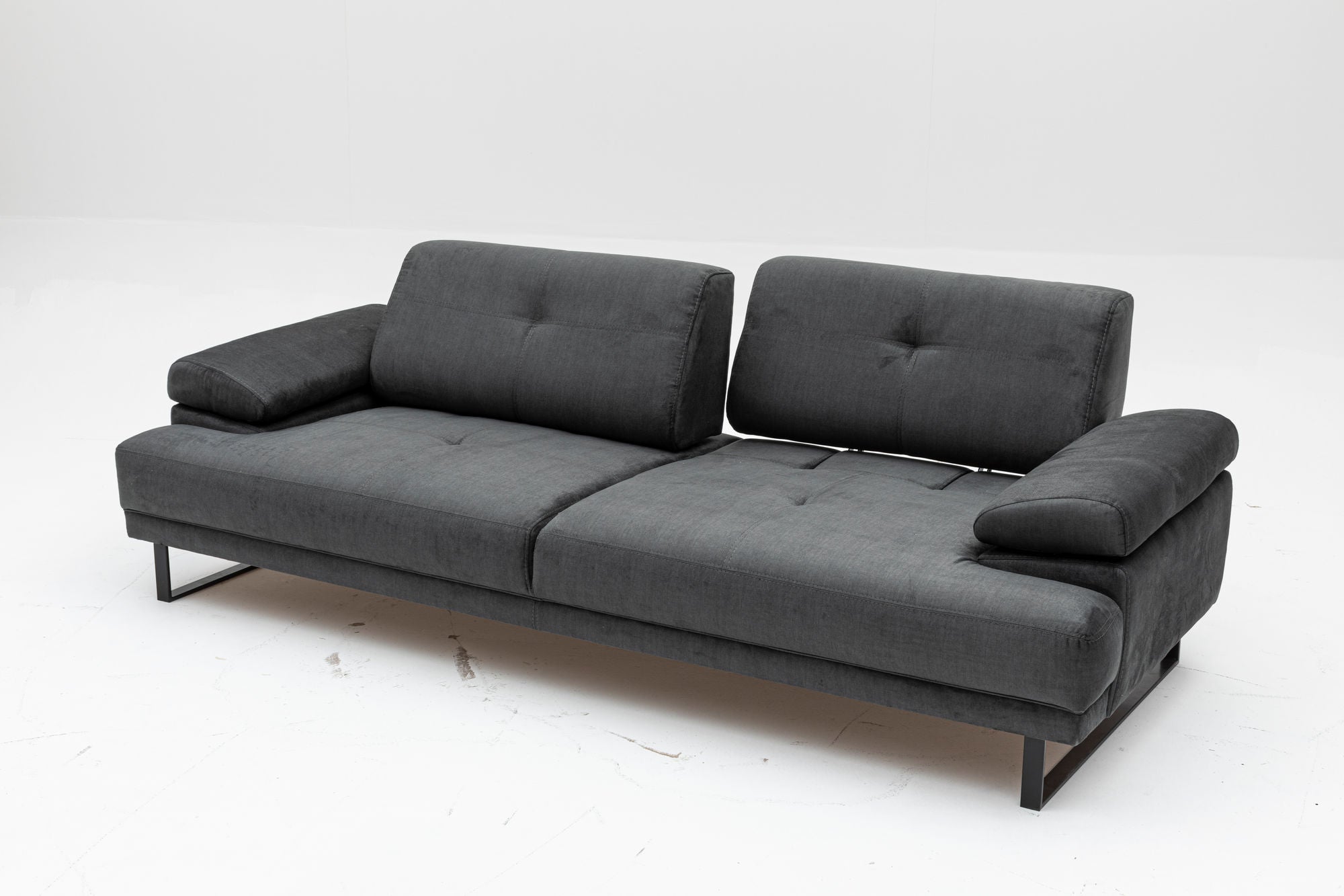 Mustang - Anthracite 3 seater sofa bed