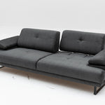 Mustang - Anthracite 3 seater sofa bed