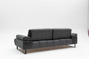 Mustang - Anthracite 3 seater sofa bed