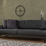 Mustang - Anthracite 3 seater sofa bed