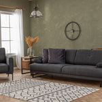 Mustang - Anthracite 3 seater sofa bed