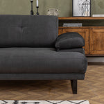 Mustang - Anthracite 3 seater sofa bed