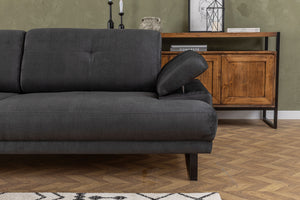 Mustang - Anthracite 3 seater sofa bed