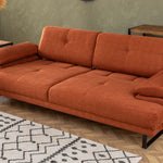 Mustang - Anthracite 3 seater sofa bed