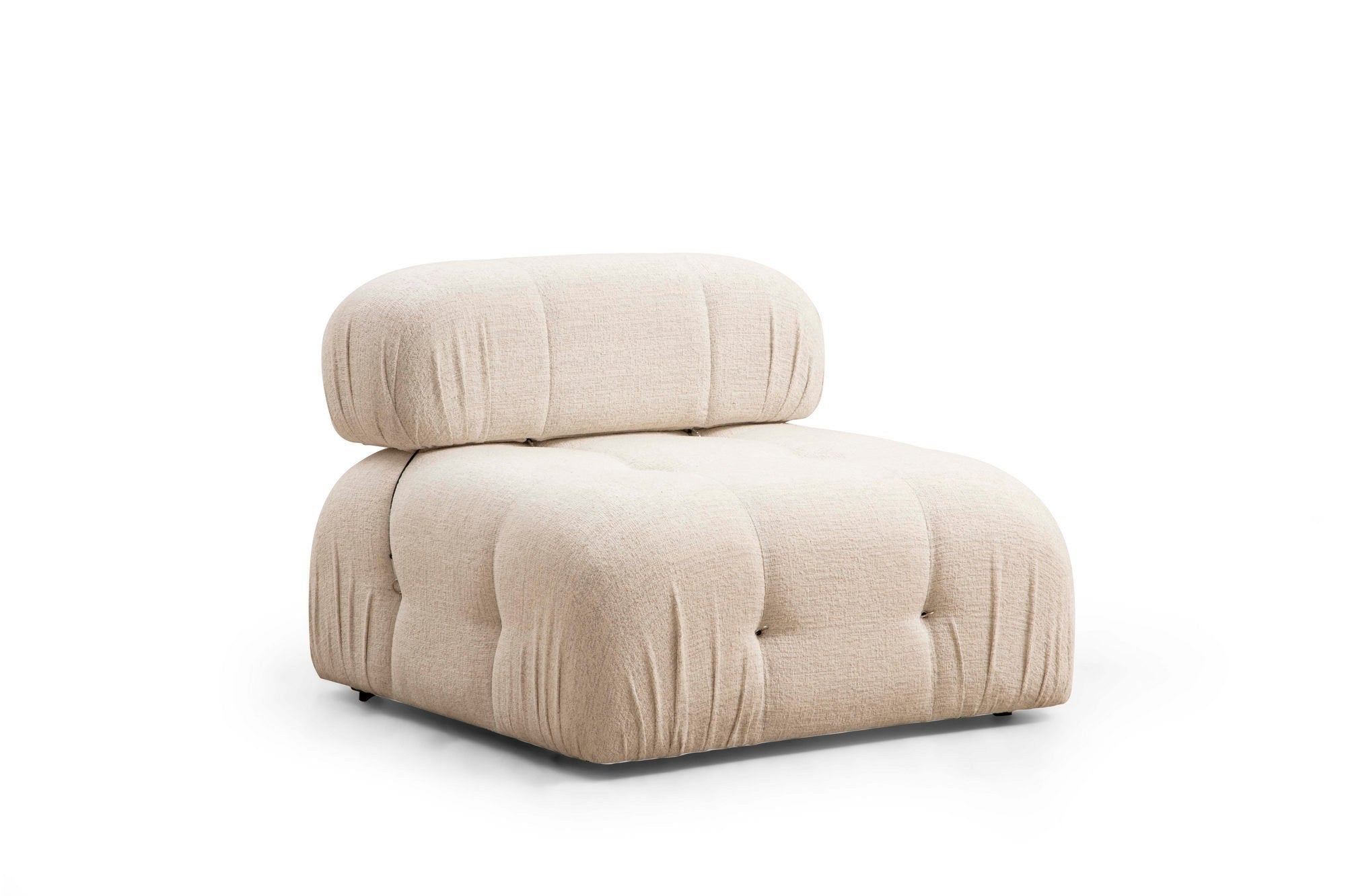 Bubble 3 seater - Cream Bouclette