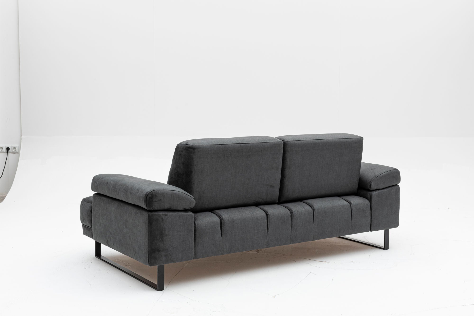 Mustang - Anthracite 2 seater sofa bed