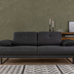 Mustang - Anthracite 2 seater sofa bed