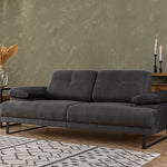 Mustang - Anthracite 2 seater sofa bed