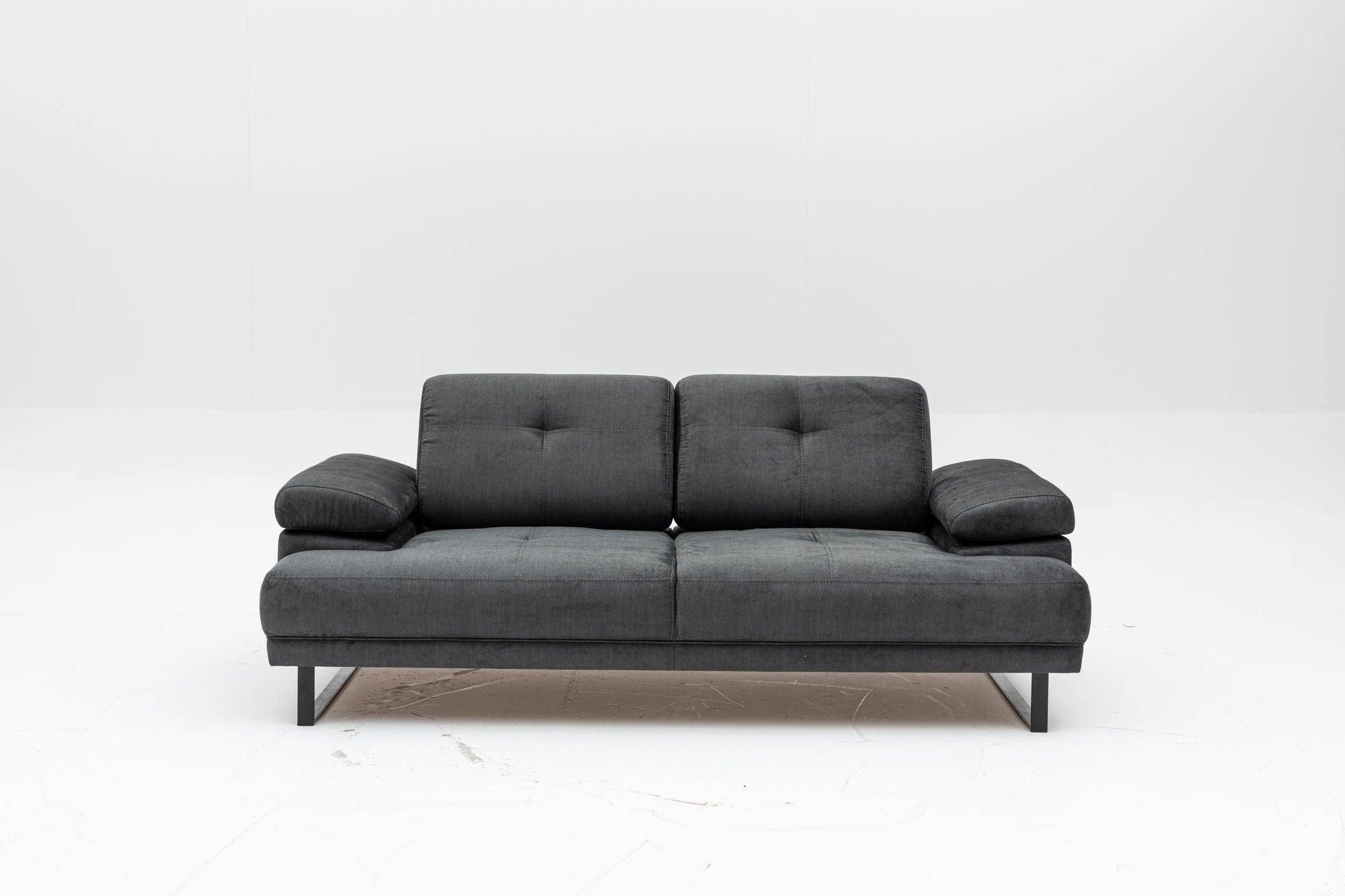 Mustang - Anthracite 2 seater sofa bed