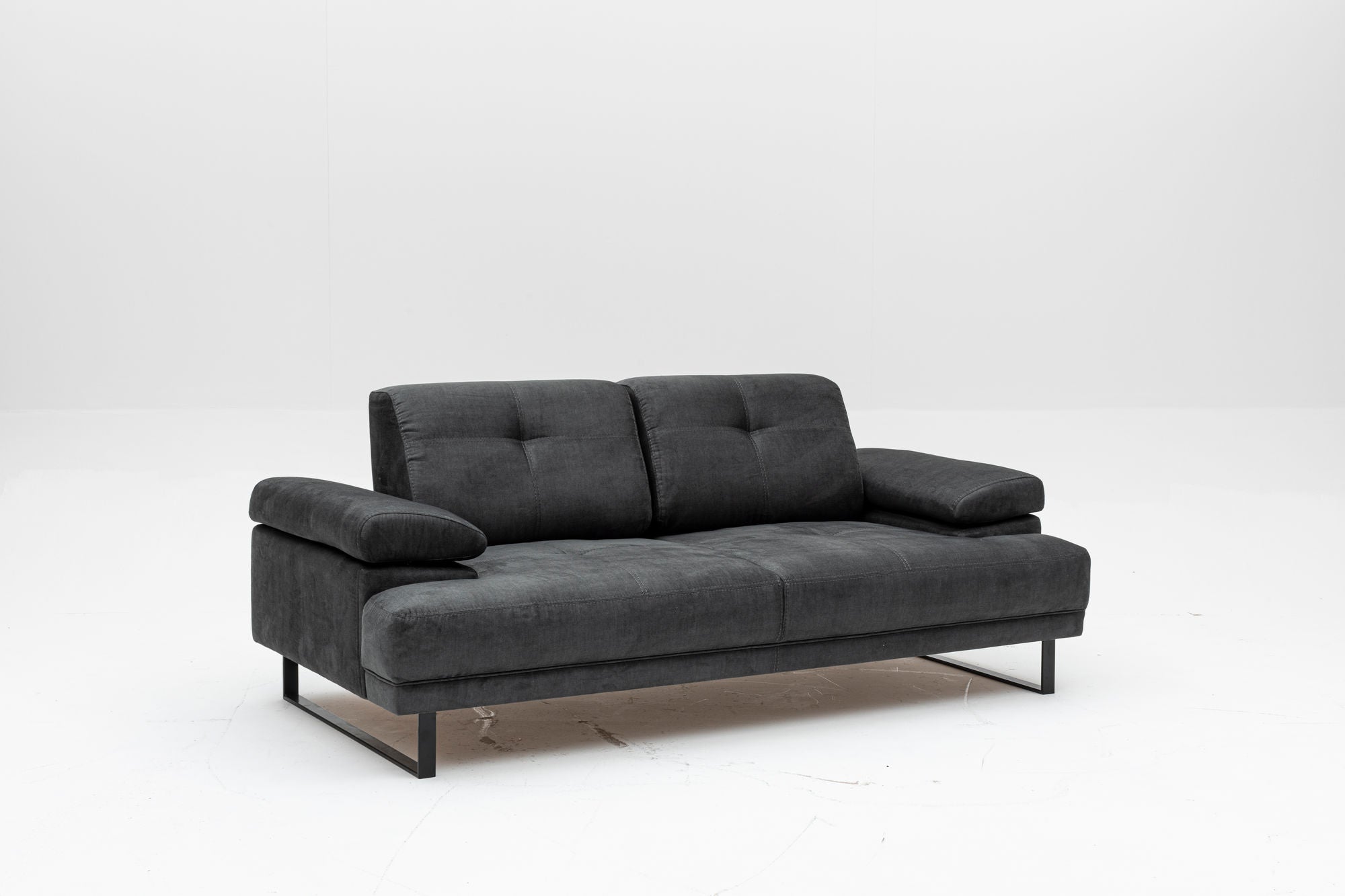 Mustang - Anthracite 2 seater sofa bed