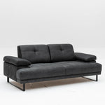 Mustang - Anthracite 2 seater sofa bed