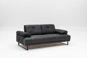 Mustang - Anthracite 2 seater sofa bed