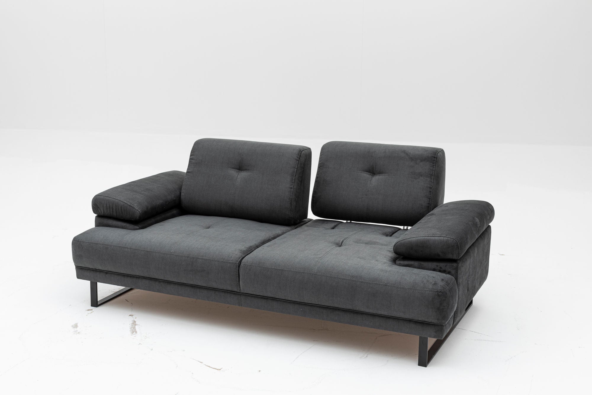 Mustang - Anthracite 2 seater sofa bed