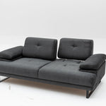 Mustang - Anthracite 2 seater sofa bed