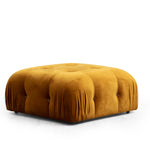 Bubble Corner ( L1-O1-1R -Puf) - Mustard Velvet