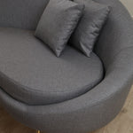 Eses - Dark Grey moon sofa