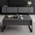 Coffee Table Luxe - Anthracite, Black