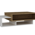 Coffee Table Tab - White, Walnut