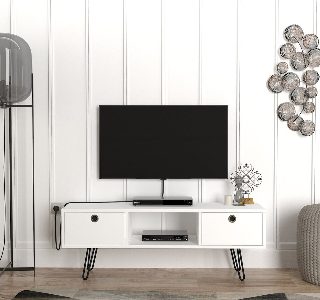 TV Stand Moda - White