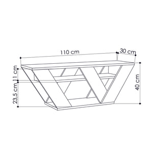 TV Stand Pipralla - White