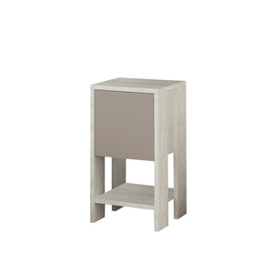 Nightstand Ema - White Light Mocha