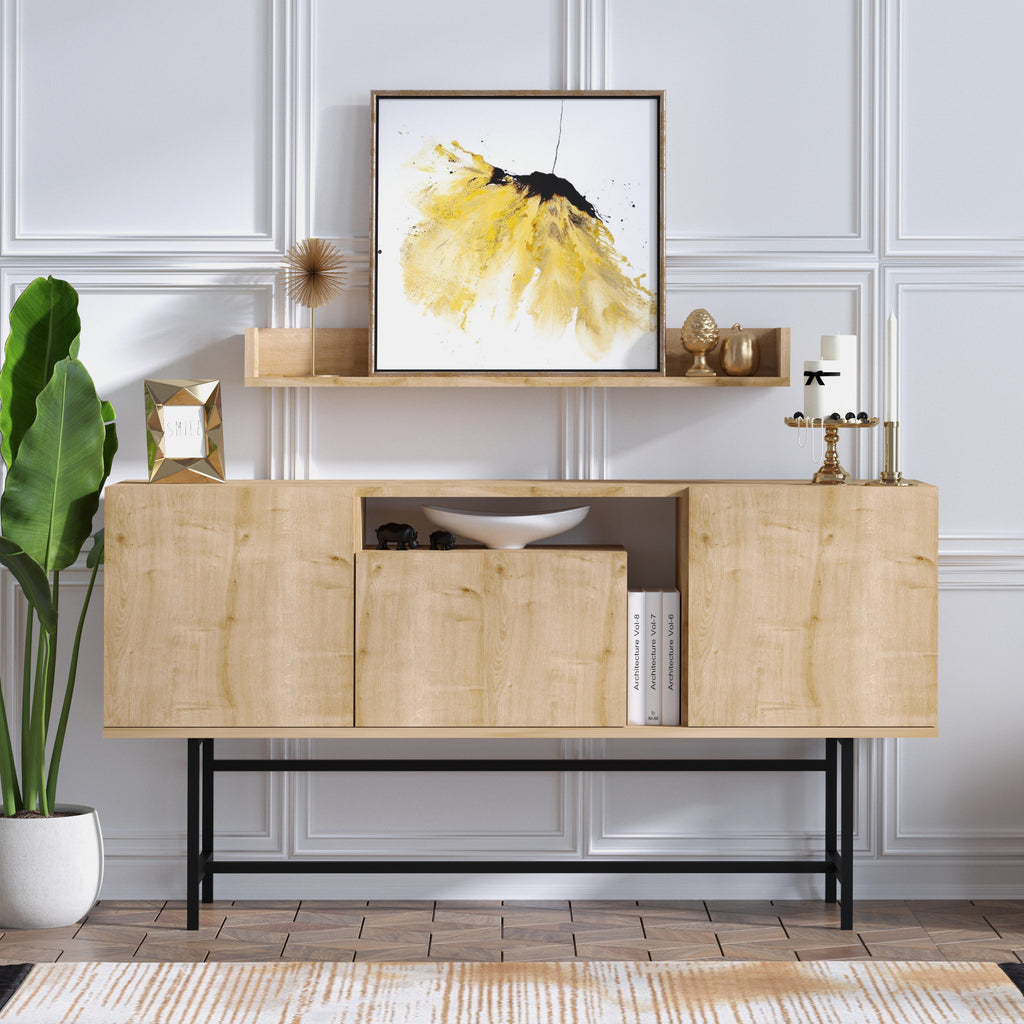 Console Table Lelia - Sapphire Oak