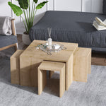 Coffee Table Set Ortanca - Sapphire Oak