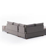 Fly Corner Sofa Bed Left - Brown