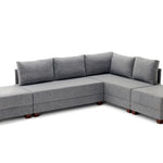 Fly Corner Sofa Bed Right - Claret Red