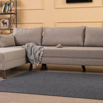 Bella Corner Sofa Left 1 - Cream