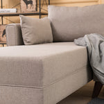 Bella Corner Sofa Left 1 - Cream