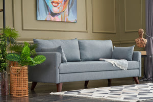 Bella Sofa For 3 Pr - Grey