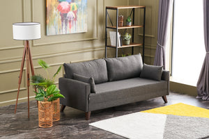 Bella Sofa For 3 Pr - Grey