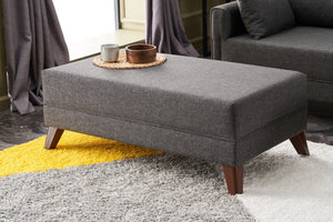 Bella Mini Corner Sofa Right - Brown