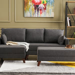 Bella Mini Corner Sofa Left - Anthracite