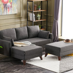 Bella Mini Corner Sofa Left - Anthracite