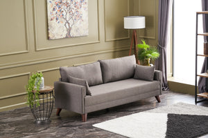 Bella Sofa For 3 Pr - Grey